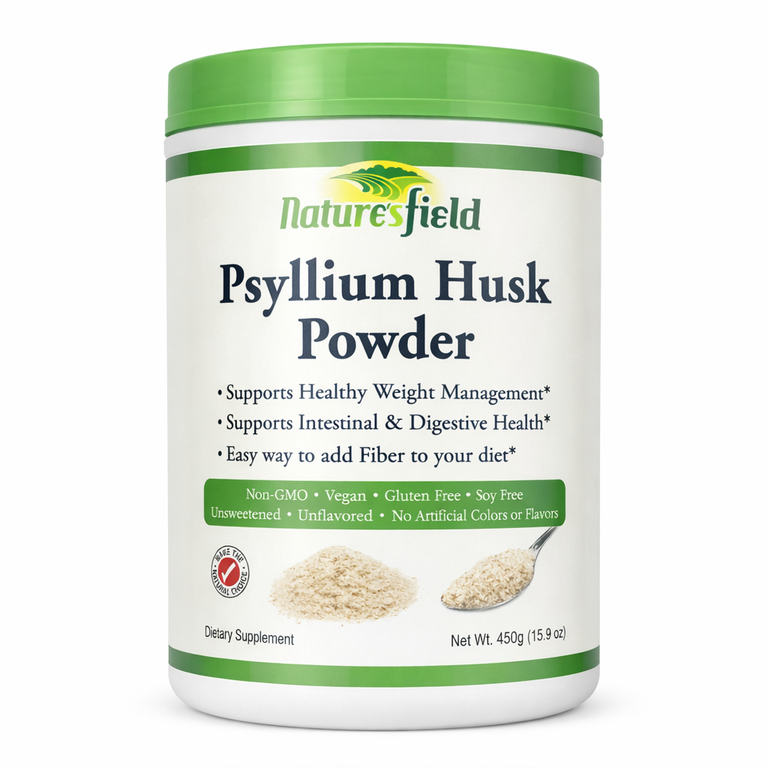 Nature's Field Psyllium Husk Powder 450 g